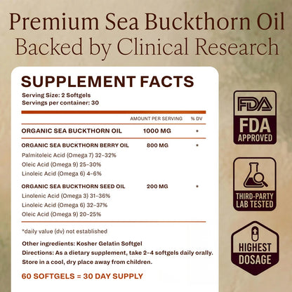 Soakt Sea Buckthorn Oil